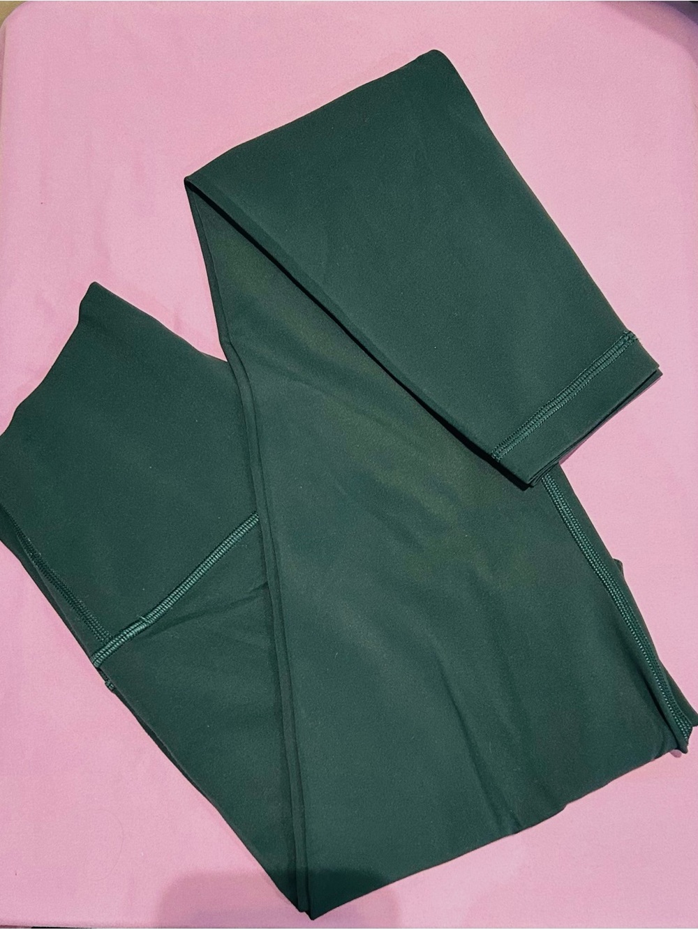 Lululemon High Waisted Align Leggings 28” Storm Teal Size 6 EUC - Picture 4 of 5
